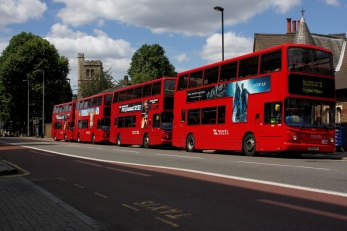 London - Bus stop